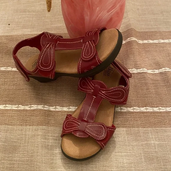 BASS UEC Womens Sandals Size 9 Red Tabitha Comfort
Sandals Black Sole - Picture 4 of 16
